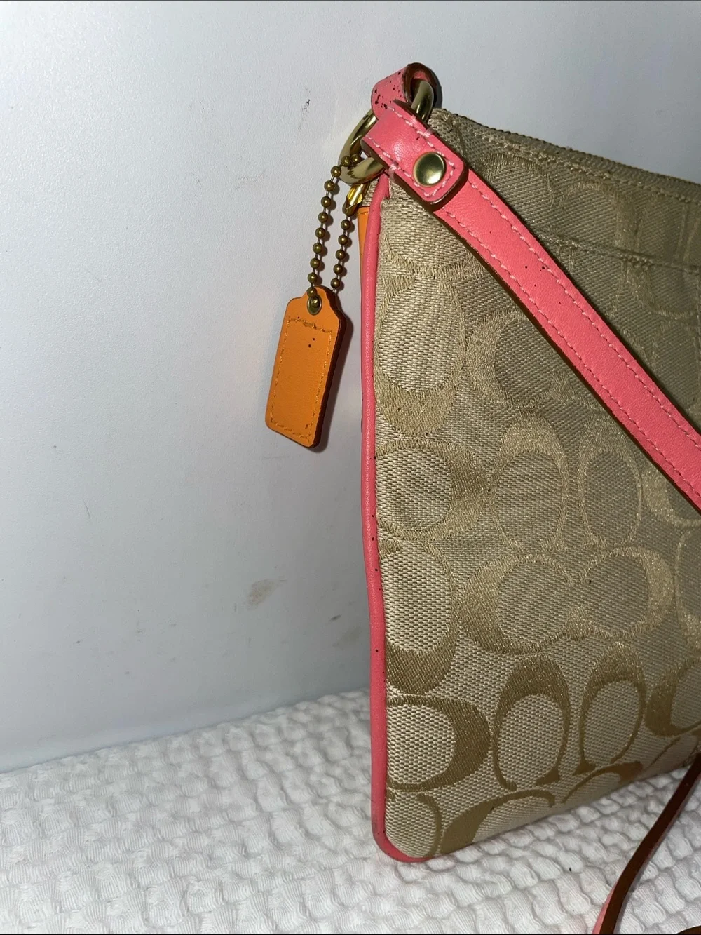 Coach signature stripe